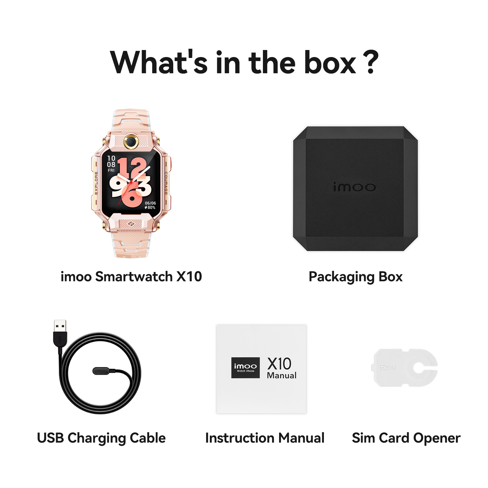 imoo Smartwatch X10_Grey_10